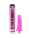 clone a willy - luminescent pink penis cloner with vibrator D-209898