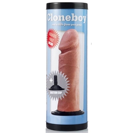 Molde para Pénis Cloneboy com Ventosa Rosa,D-216590