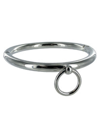 metal hard - bdsm collar con argolla 10cm