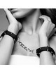 Bijoux - indiscrets maze esposas brazaletes negro