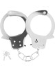 darkness - metal ankle handcuffs with keys D-221224
