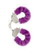 toyjoy - furry fun cuffs bondage purple