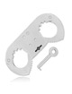 metal hard - thumb cuff metal finger handcuffs D-224978