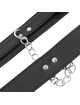 darkness - esposas leather negro textura