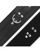 darkness - esposas leather negro