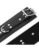 darkness - esposas leather negro