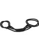 darkness - 100% cotton rope handcuffs or ankle handcuffs D-226727