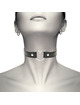 coquette - chic desire vegan leather necklace woman heart accessory D-226908
