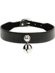 coquette - chic desire vegan leather necklace woman rattle accessory D-226911