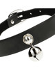 coquette - chic desire vegan leather necklace woman rattle accessory D-226911