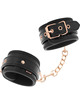 begme - black edition esposas para tobillos con forro de neopreno