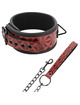 Coleira Begme Couro Sintético Red Edition Premium,D-229260