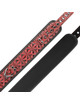 begme - red edition collar cuero vegano con forro de neopreno