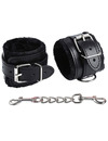 ohmama fetish - fur lined wrist restraints D-230349