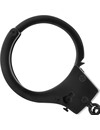 Algemas Fetish Submissive com Cadeado Preta,D-235608