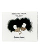 adrien lastic - esposas metal con plumas negro