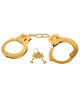 fetish fantasy gold - metal cuffs PD3987-27