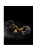 fetish fantasy gold - deluxe furry cuffs PD3996-27