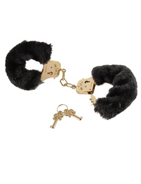 fetish fantasy gold - deluxe furry cuffs PD3996-27