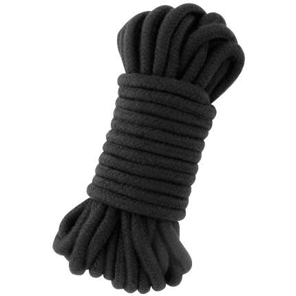 darkness - japanese rope 5 m black D-221157