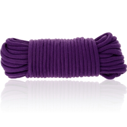 darkness - cotton bondage rope 20 meters lilac D-221654
