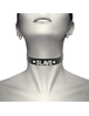 coquette - chic desire choker cuero vegano slave
