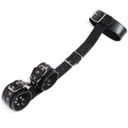 ohmama fetish - collar with wrist restraints D-230127