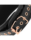 begme - black edition collar with nipple clamps with neoprene lining D-229251