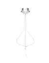 bijoux - dÉsir mÉtallique silver metallic necklace D-210776