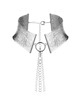 bijoux - dÉsir mÉtallique collar metlico plateado
