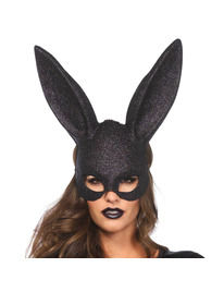 leg avenue - glitter masquerade rabbit mask D-218020