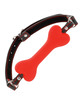 Darkness - mordaza silicona hueso rojo