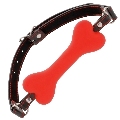 darkness - red bone silicone gag