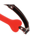 darkness - red bone silicone gag D-221193