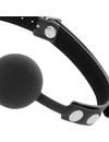 darkness - black silicone gag D-221200