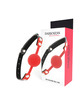 Mordaça Darkness Silicone Vermelha,D-221201