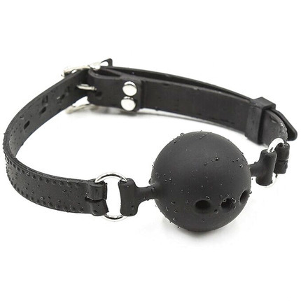 ohmama fetish - breathable silicone ball gag size l D-230065