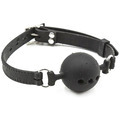 ohmama fetish - breathable silicone ball gag size l