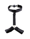Mordaça OhMama Fetish Neoprene com Algemas,D-230327