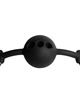 fetish submissive bondage - breathable silicone ball gag D-237016
