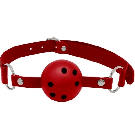 alive - discretion breathable gag red D-237166