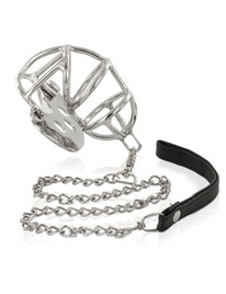 metal hard - anillo castidad metal con correa