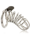 metal hard - cage ring chastity device