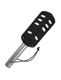metal hard - the paddle cuero original y metal - con agujeros