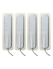 electrastim - electrapads long adhesivos 1.5 cm x 7.5 cm