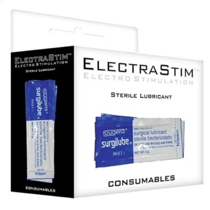 10x Lubrificante Electrastim Estéril Dose Individual,D-227137