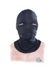 fetish fantasy series - hood with zippers black D-236553