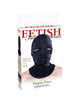 fetish fantasy series - pasamontaÑas con cremalleras negro