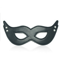 ohmama fetish - pu mask with clamps
