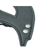 ohmama fetish - pu mask with clamps D-230082